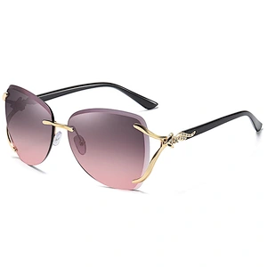 fashion rimless metal sunglasses women men newest shades retro vintage sun glasses wholesale custom eyewear 2021 trendy goggle