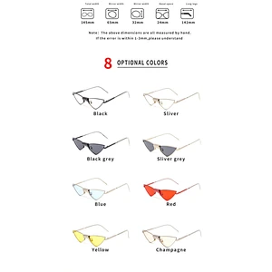 fashionable  sunglasses women men newest shades small frame triangle cat eye sun glasses wholesale custom  eyewear 2021 goggles