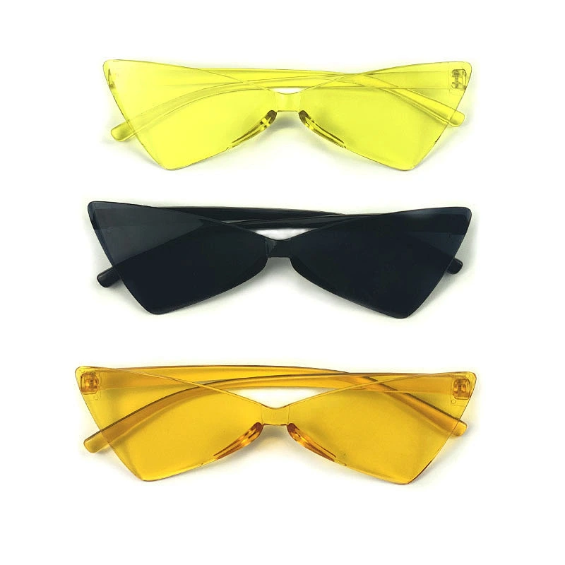 fashionable triangle sunglasses women men newest shades retro vintage sun glasses  wholesale custom eyewear 2021 trendy goggle