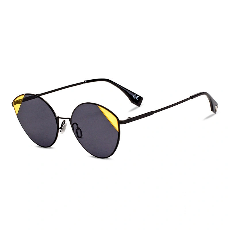 fashionable  sunglasses women men newest shades metal cat eye sun glasses wholesale custom  eyewear 2021 goggles