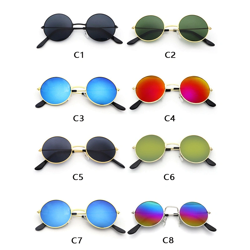 fashion sunglasses women men newest shades retro vintage round sun glasses  wholesale custom eyewear 2021 trendy goggles
