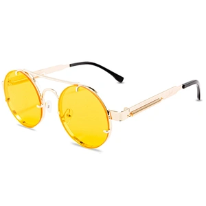 retro round frame sunglasses women men newest shades spring arm legs sun glasses wholesale custom eyewear 2021 trendy goggles