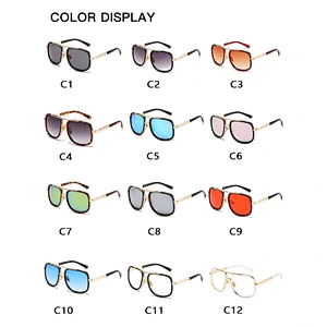 2021 newest square fashionable sunglasses women men newest shades retro wholesale custom oversized eyewear china sun glasses