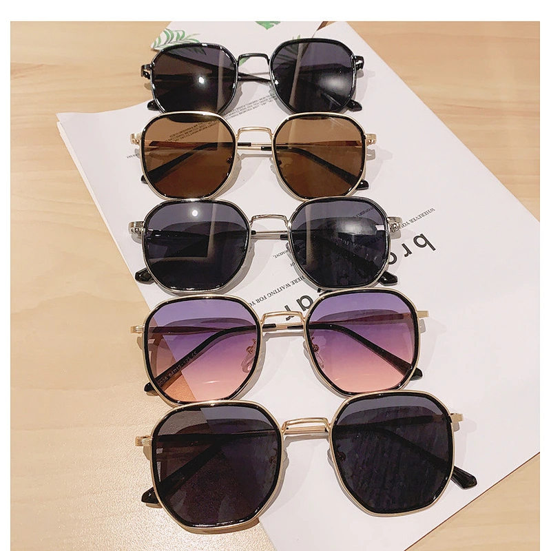 fashion sunglasses women men newest shades round retro sun glasses oversized wholesale custom eyewear 2021 trendy goggles