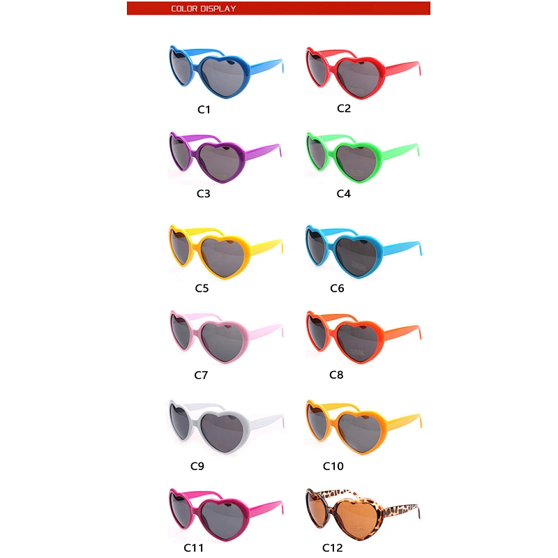 fashionable heart shape sunglasses women men newest shades retro vintage sun glasses wholesale custom eyewear 2021 trendy goggle