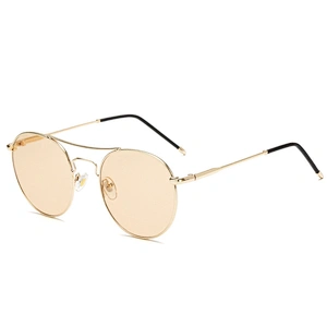 2021 fashion round retro big frame celebrity sunglasses women men eyewear shade vintage sun glasses wholesale custom goggles