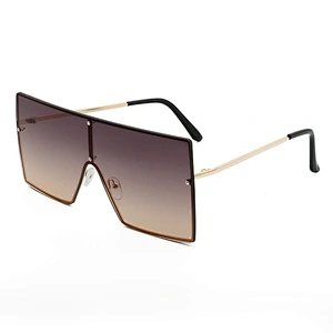 Rimless sunglassess sunglasses women men newest shades sun glasses oversized wholesale custom eyewear 2021