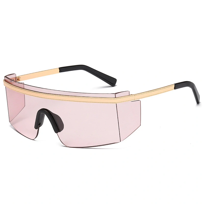 fashionable metal sunglasses women men newest shades square sun glasses oversized wholesale custom eyewear 2021 trendy goggles