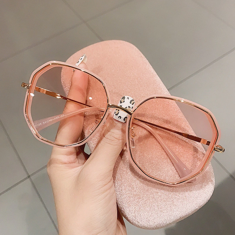 fashion metal blue light blocking sunglasses women men newest shades sun glasses  wholesale custom eyewear 2021 trendy goggles