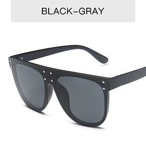 2021 newest fashion siamese rivet big half round frame sunglasses women men eyewear shade sun glasses wholesale custom goggles