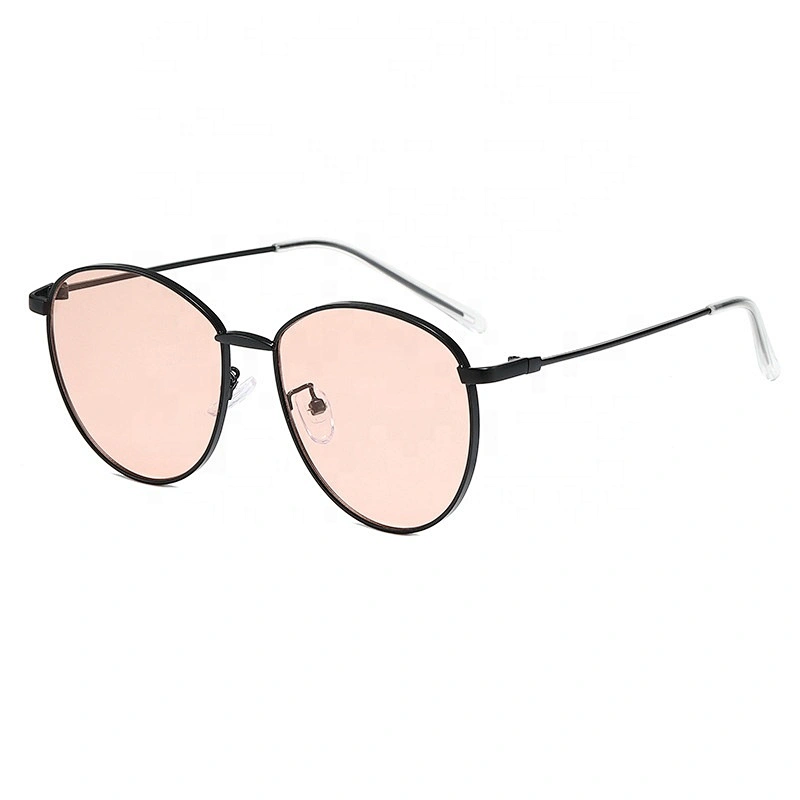 fashion sunglasses women men newest shades metallic retro round frame  sun glasses wholesale custom eyewear 2021 goggles
