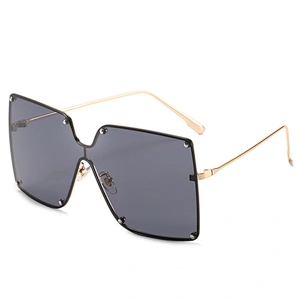 fashionable  sunglasses women men newest shades mental square sun glasses oversized wholesale custom  eyewear 2021 goggles