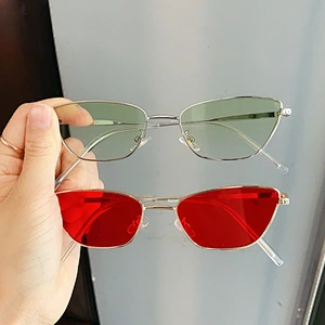 retro square small frame hip pop sunglasses women men newest shades sun glasses wholesale custom eyewear 2021 trendy goggle