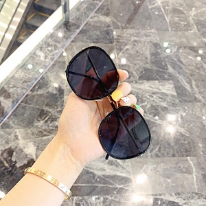 fashionable retro round sunglasses women men newest shades vintage sun glasses  wholesale custom eyewear 2021 trendy goggle