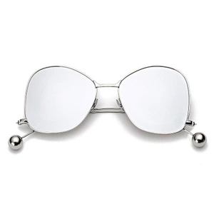 2021 newest fashion round beads fishing driving oval sunglasses women men eyewear shade sun glasses wholesale custom goggles
