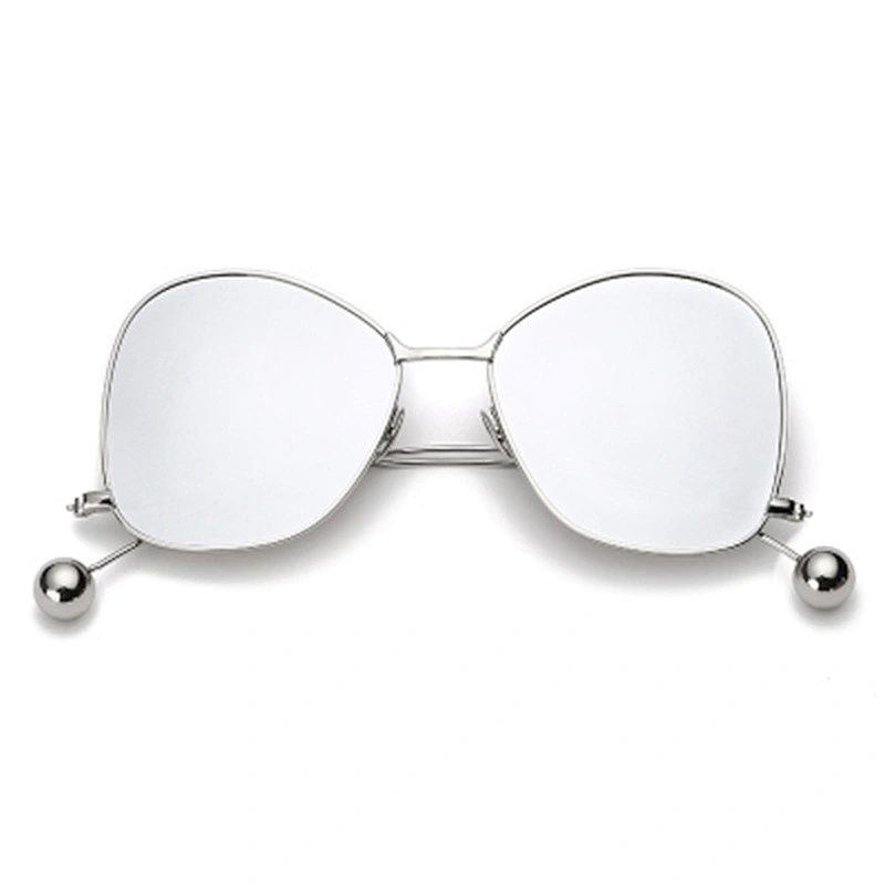 2021 newest fashion round beads fishing driving oval sunglasses women men eyewear shade sun glasses wholesale custom goggles