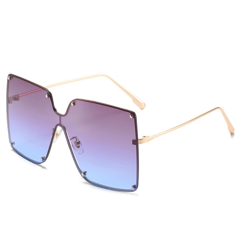 fashionable  sunglasses women men newest shades mental square sun glasses oversized wholesale custom  eyewear 2021 goggles