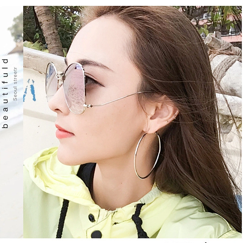 2021 newest fashion round beads fishing driving oval sunglasses women men eyewear shade sun glasses wholesale custom goggles