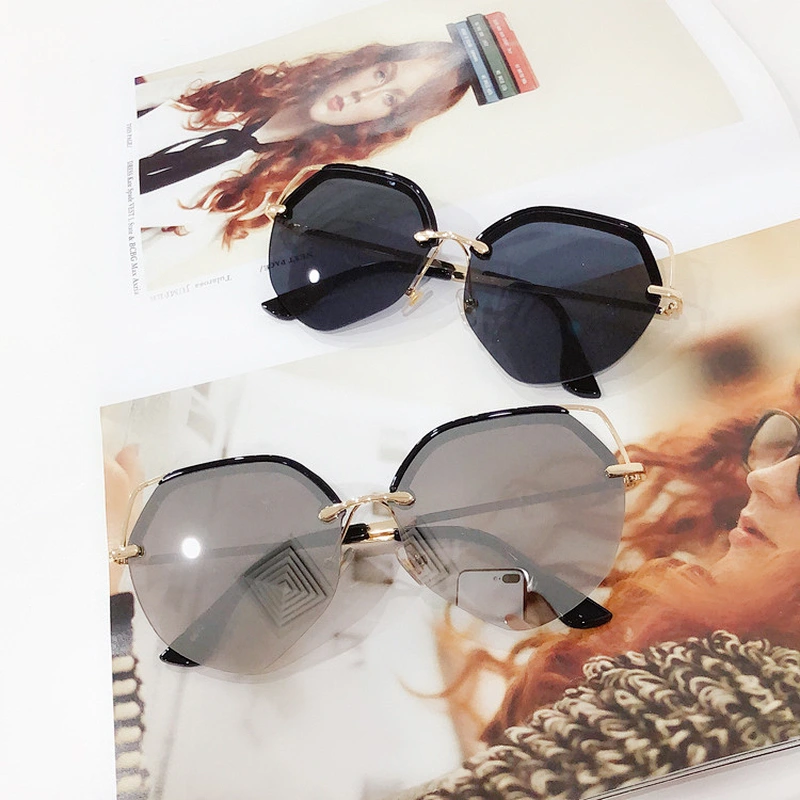 cat eye sunglasses women men newest shades irregular half frame sun glasses  wholesale custom eyewear 2021 trendy goggle