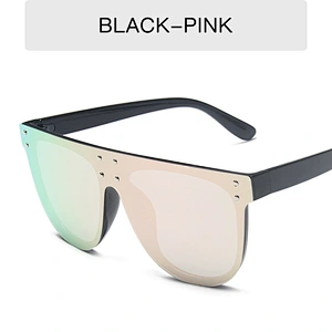 2021 newest fashion siamese rivet big half round frame sunglasses women men eyewear shade sun glasses wholesale custom goggles