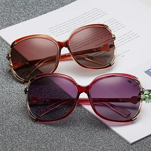 fashionable 2021 polarized sunglasses newest women men shades UV sun glasses oversized wholesale custom eyewear trendy goggle