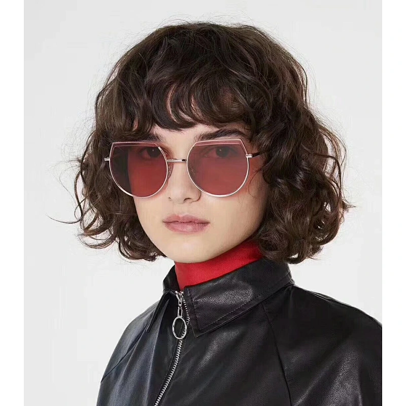fashionable square sunglasses women men newest shades retro round sun glasses  wholesale custom eyewear 2021 trendy goggles