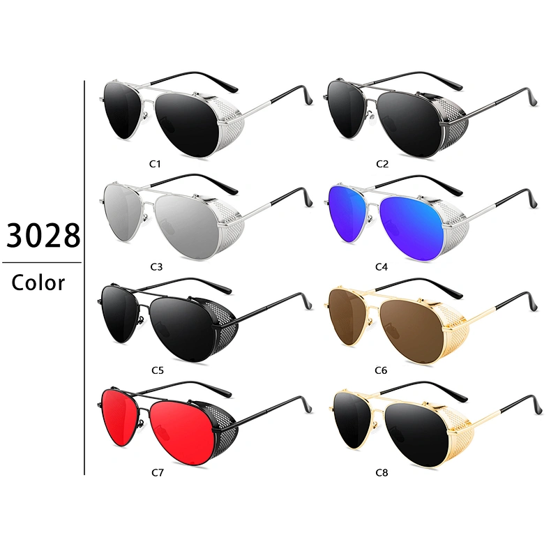 retro polarized steampunk sunglasses women men newest shades fashion sun glasses wholesale custom eyewear 2021 trendy goggles