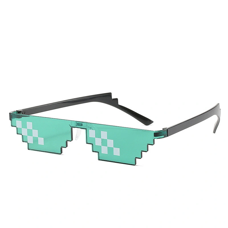 fashionable colorful mosaic sunglasses women men newest shades retro sun glasses wholesale custom eyewear 2021 trendy goggle