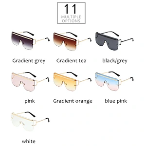 fashionable sunglasses 2021 newest women men shades luxury sun glasses oversized wholesale custom eyewear trendy goggle