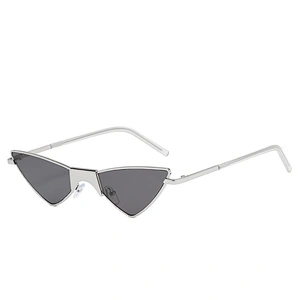 Luxury cat eye sunglasses women men newest shades fashion retro triangle sun glasses  wholesale custom eyewear 2021 trendy glass