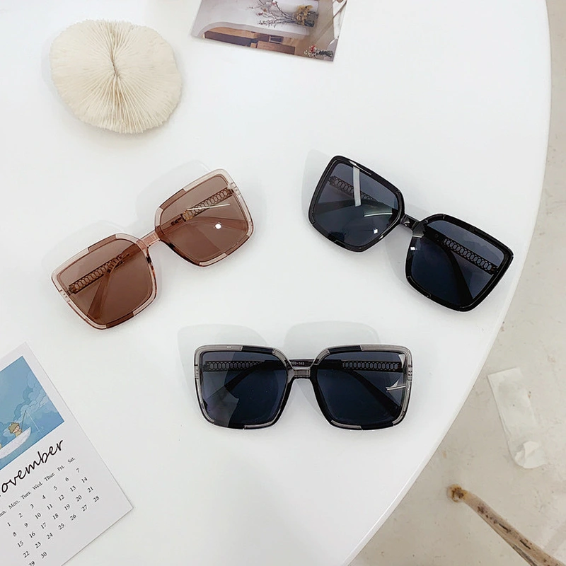 fashionable square sunglasses women men newest shades sun glasses oversized  wholesale custom eyewear 2021 trendy goggle