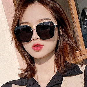 fashion rimless luxury sunglasses women men newest shades retro vintage sun glasses wholesale custom eyewear 2021 trendy goggles