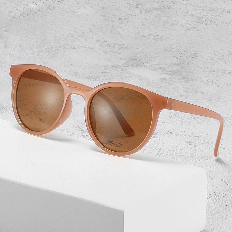 fashion oval frame  sunglasses women men newest shades color polarized sun glasses wholesale custom eyewear 2021 trendy goggles