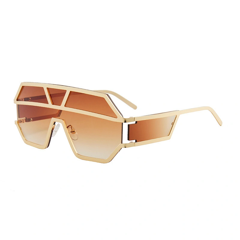 fashion luxury sunglasses 2021 newest women men shades ocean piece sun glasses oversized wholesale custom eyewear trendy goggle