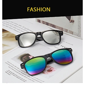 fashionable sunglasses women men newest reflect light retro shades glasses wholesale custom eyewear 2021china goggles