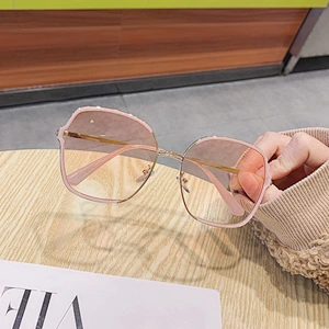 fashion irregular retro sunglasses women men newest shades jelly color  sun glasses wholesale custom eyewear 2021 trendy goggle