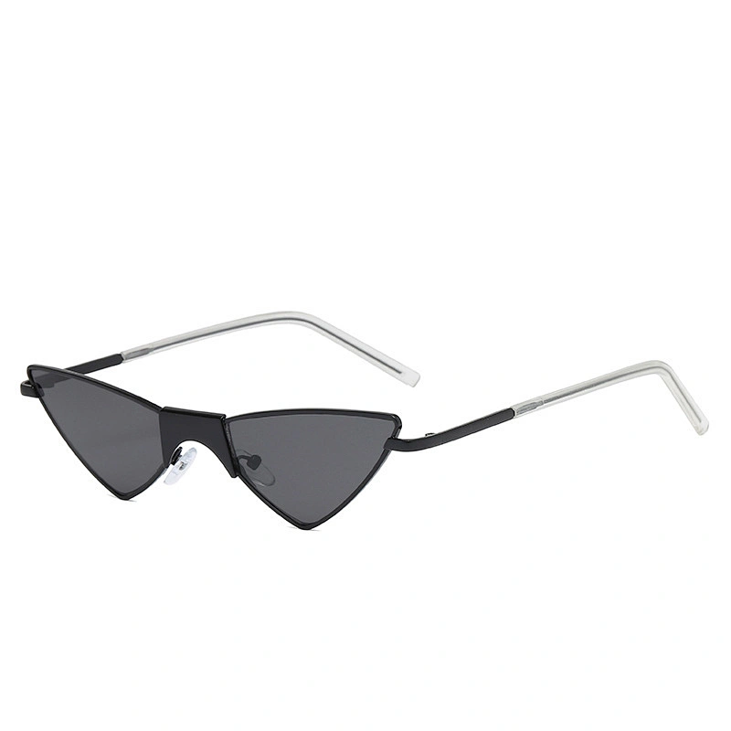 Luxury cat eye sunglasses women men newest shades fashion retro triangle sun glasses  wholesale custom eyewear 2021 trendy glass
