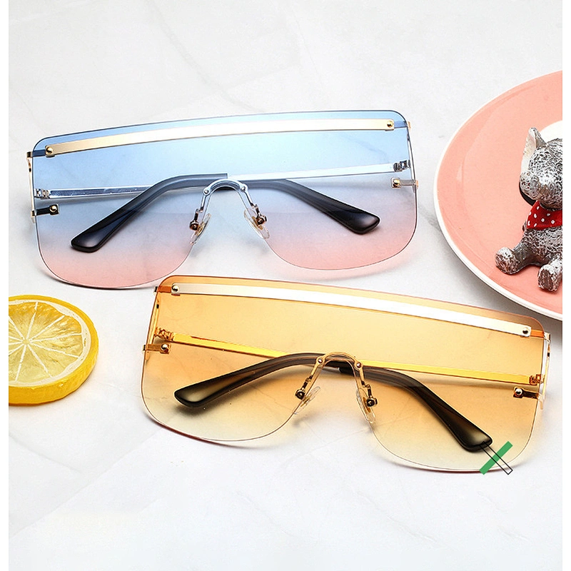 fashionable sunglasses 2021 newest women men shades luxury sun glasses oversized wholesale custom eyewear trendy goggle