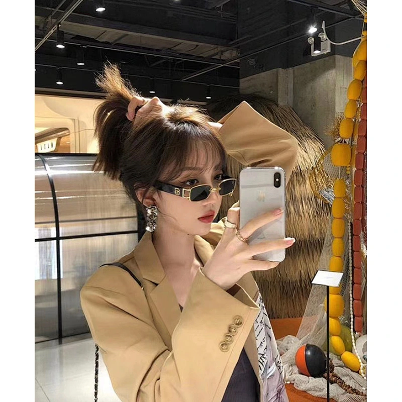 fashionable sunglasses women men newest shades retro small frame  sun glasses  wholesale custom eyewear 2021 trendy goggles