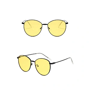 fashion sunglasses women men newest shades metallic retro round frame  sun glasses wholesale custom eyewear 2021 goggles