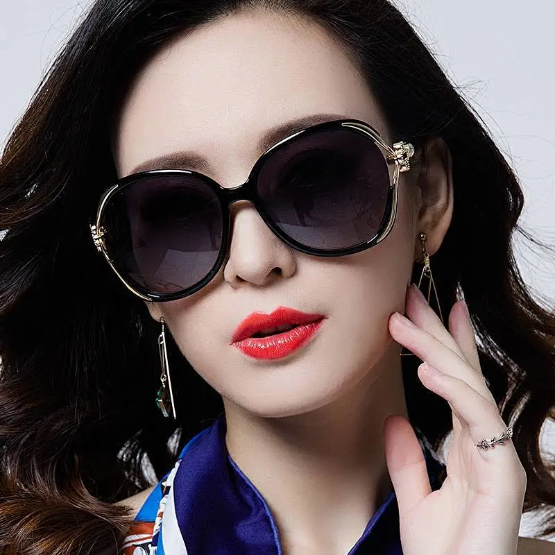 fashionable 2021 sunglasses newest women men shades polarized UV sun glasses oversized wholesale custom eyewear trendy goggle