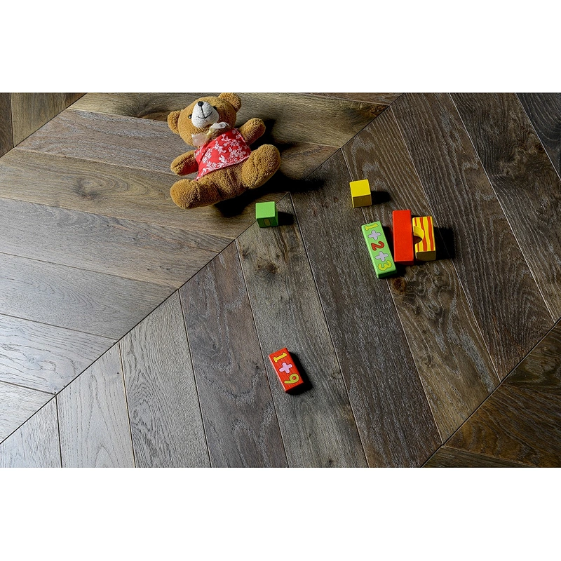 European oak Chevron 1strip multilayer