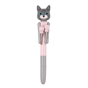 the grey cat ball pen