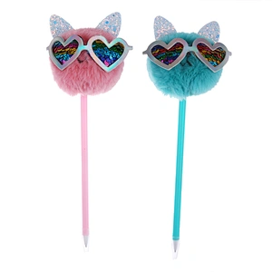 glasses of the cat pen