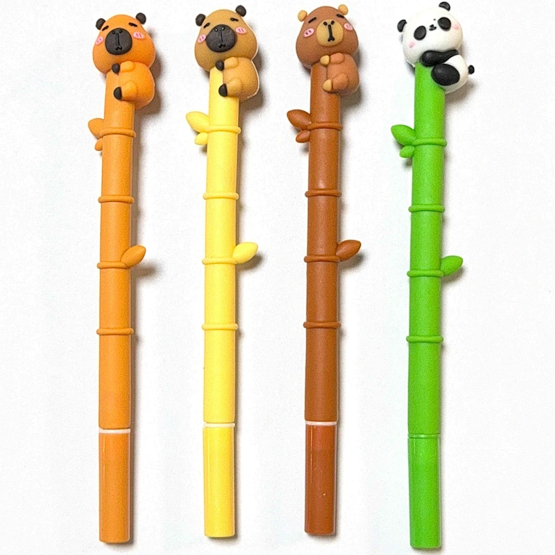 animal topper gel ink pen