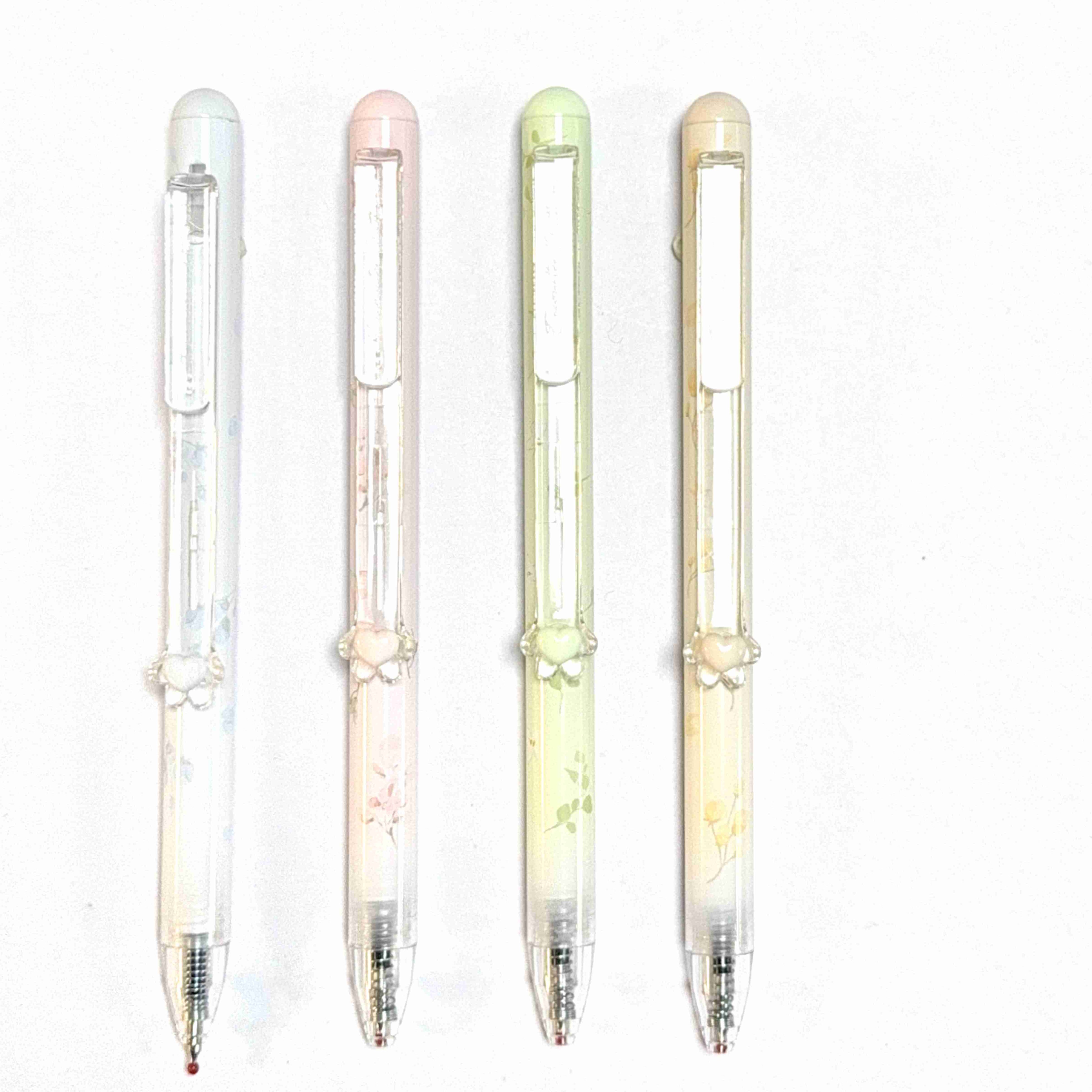 cat paw retractable gel pen