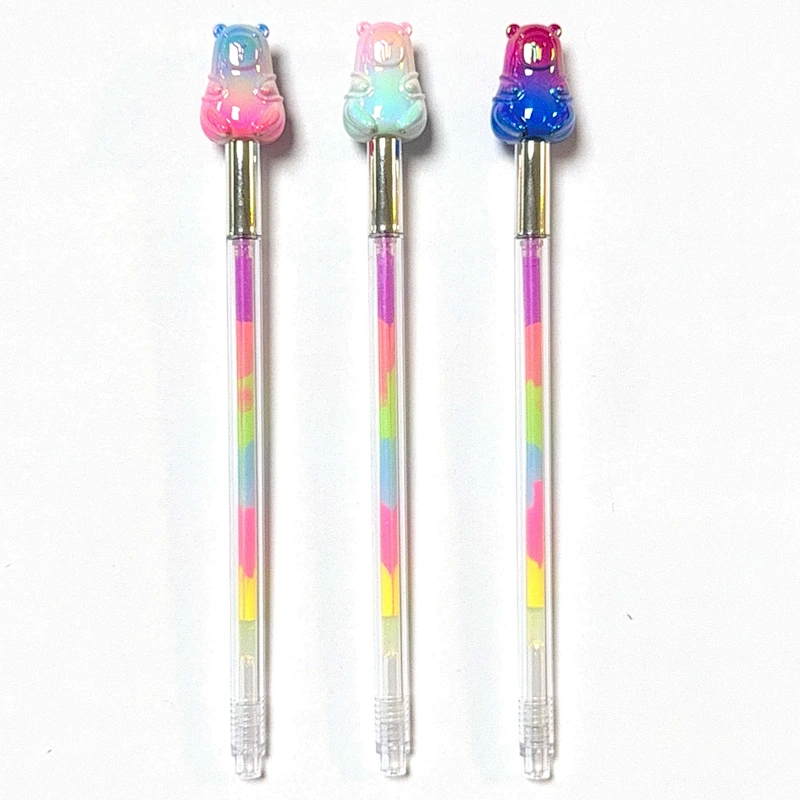 capybara rainbow gel pen