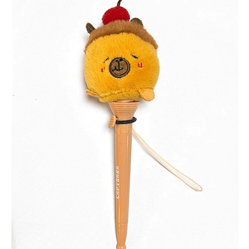 capybara pompom pop out pen