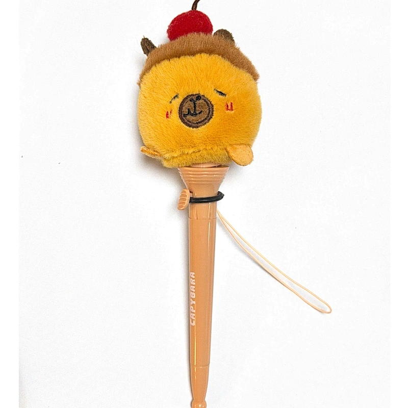 capybara pompom pop out pen