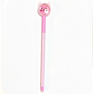 cat sequin fancy pen